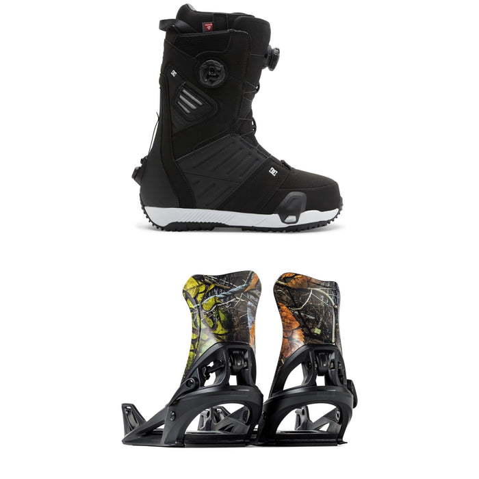 DC Judge Step On Snowboard Boots + Flux DS Step On Snowboard Bindings 2026