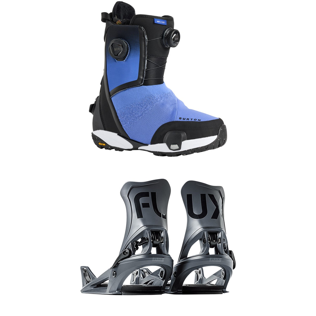 Burton Waverange X Step On Snowboard Boots + Flux DS Step On Snowboard Bindings - Women's 2026