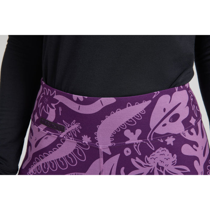 Airblaster Base Layer Bottoms - Women's Blackberry Earth Life