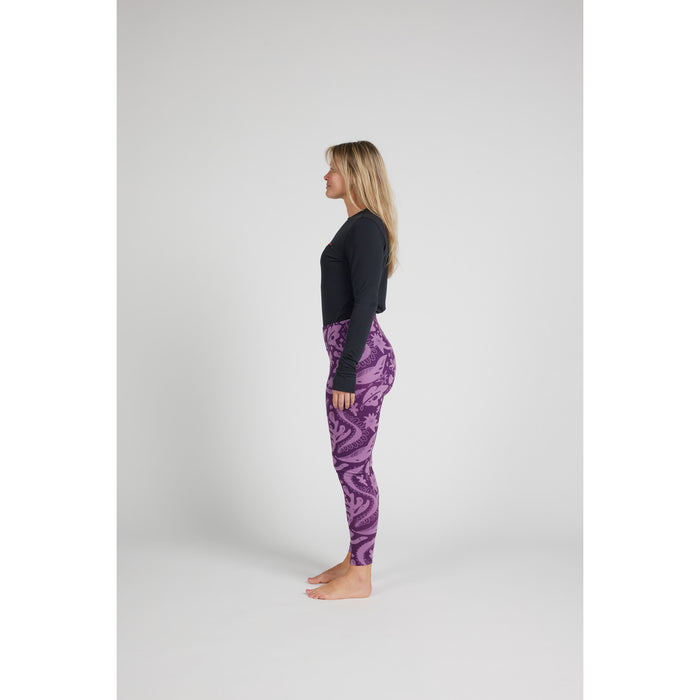 Airblaster Base Layer Bottoms - Women's Blackberry Earth Life