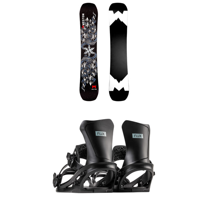 Weston Dream Machine Snowboard + Flux DS Snowboard Bindings 2026