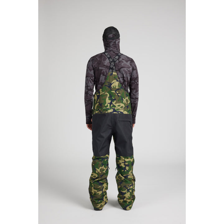 Airblaster Freedom Bibs - Men's OG Dinoflage