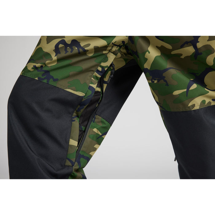 Airblaster Freedom Bibs - Men's OG Dinoflage