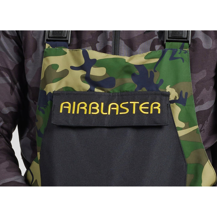Airblaster Freedom Bibs - Men's OG Dinoflage