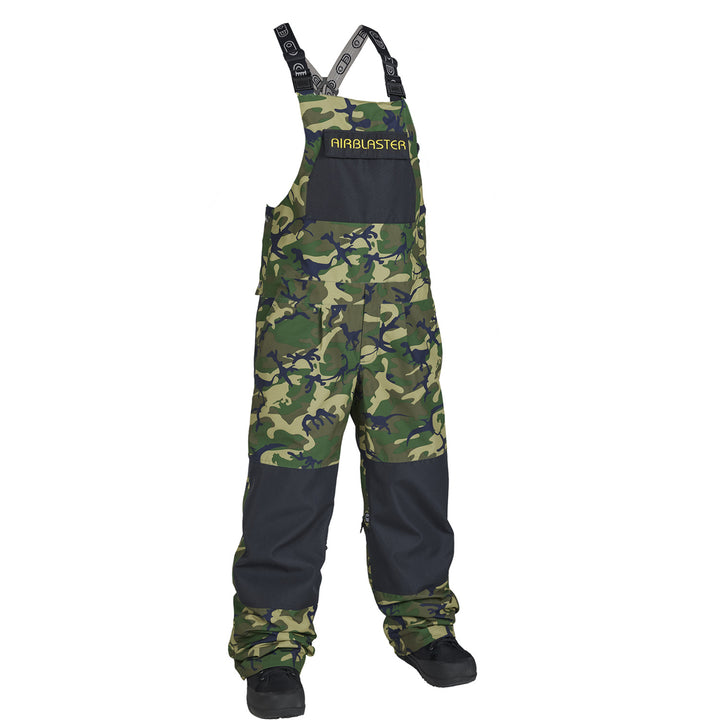 Airblaster Freedom Bibs - Men's OG Dinoflage