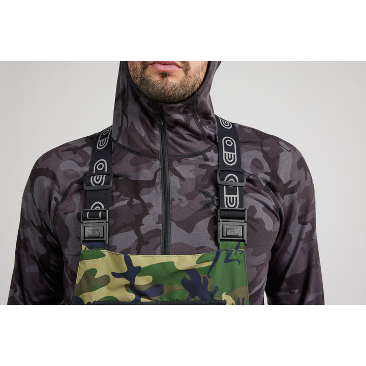 Airblaster Freedom Bibs - Men's OG Dinoflage
