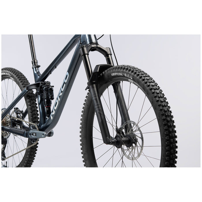 Norco Fluid FS A1 SRAM Complete Mountain Bike 2024 Black/Chrome