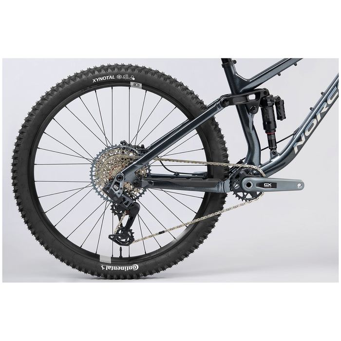 Norco Fluid FS A1 SRAM Complete Mountain Bike 2024 Black/Chrome