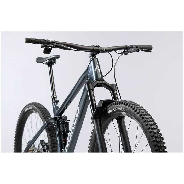 Norco Fluid FS A1 SRAM Complete Mountain Bike 2024 Black/Chrome