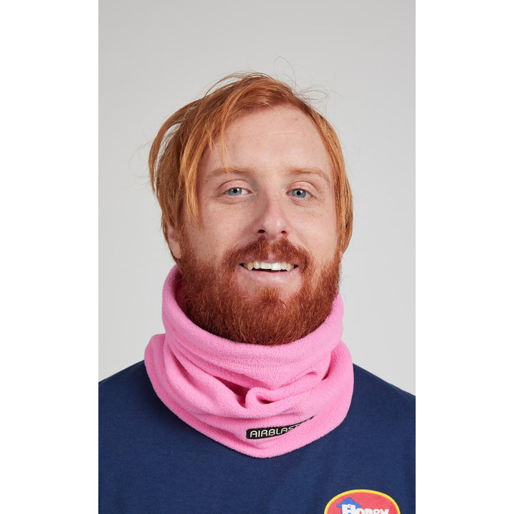 Airblaster Cozy Fleece Neck Gaiter Pink