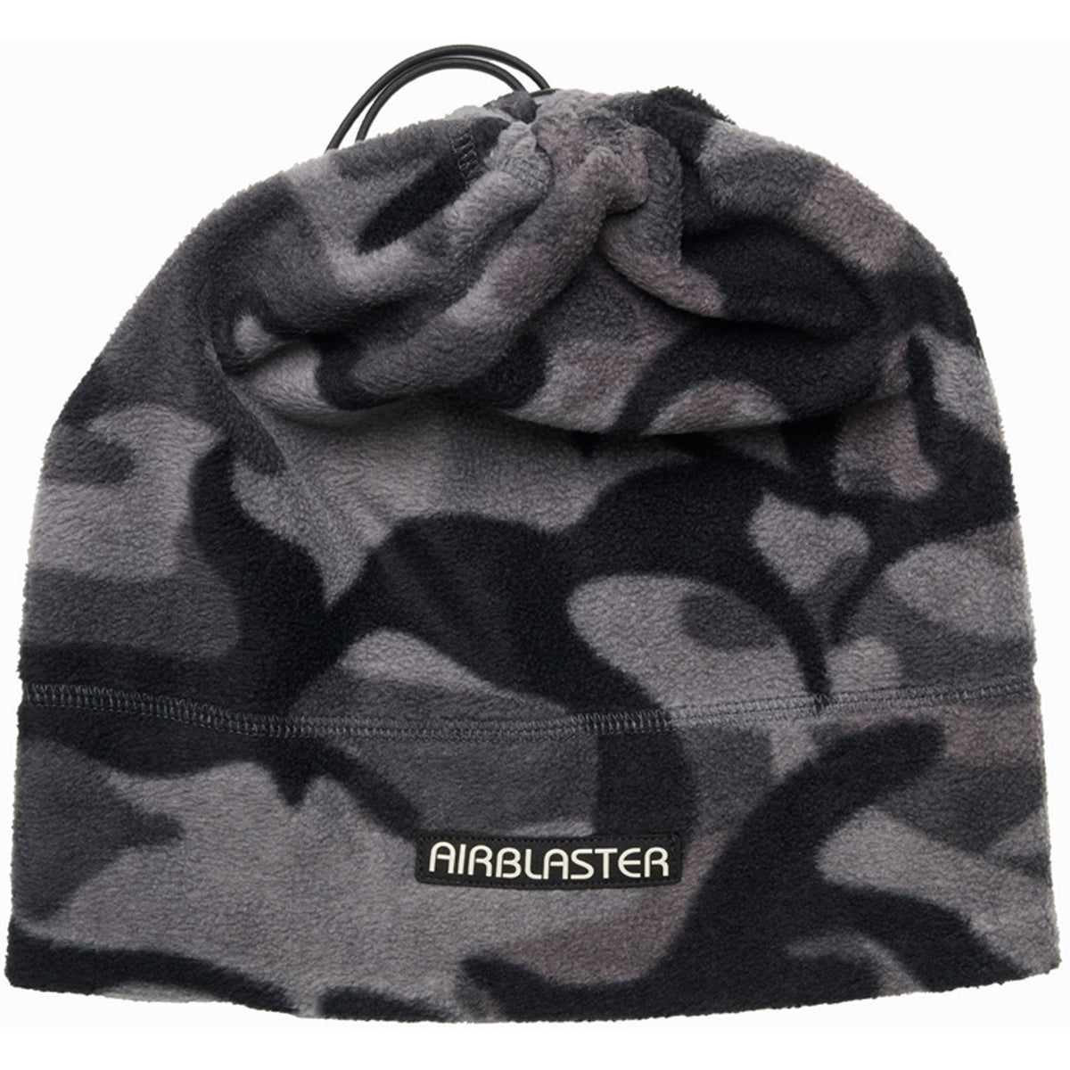 Airblaster Fleece Gaiter Hat Black Dinoflage XL