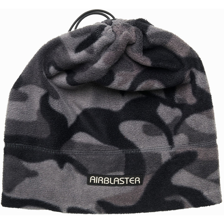 Airblaster Fleece Gaiter Hat Black Dinoflage XL