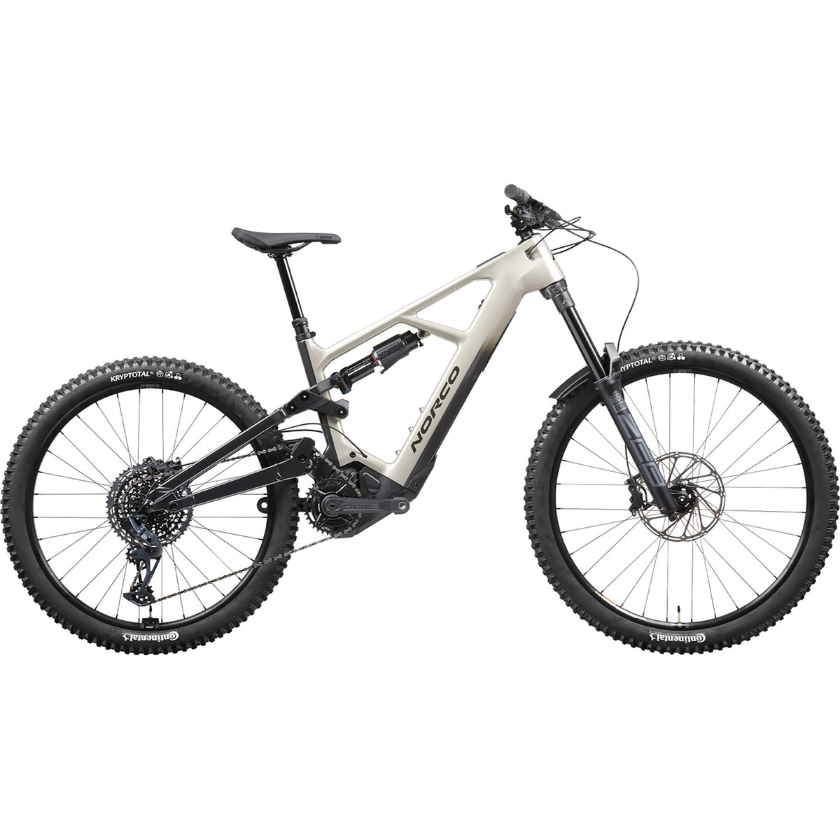 Norco Range VLT C2 E-Mountain Bike 2024 Silver/Grey