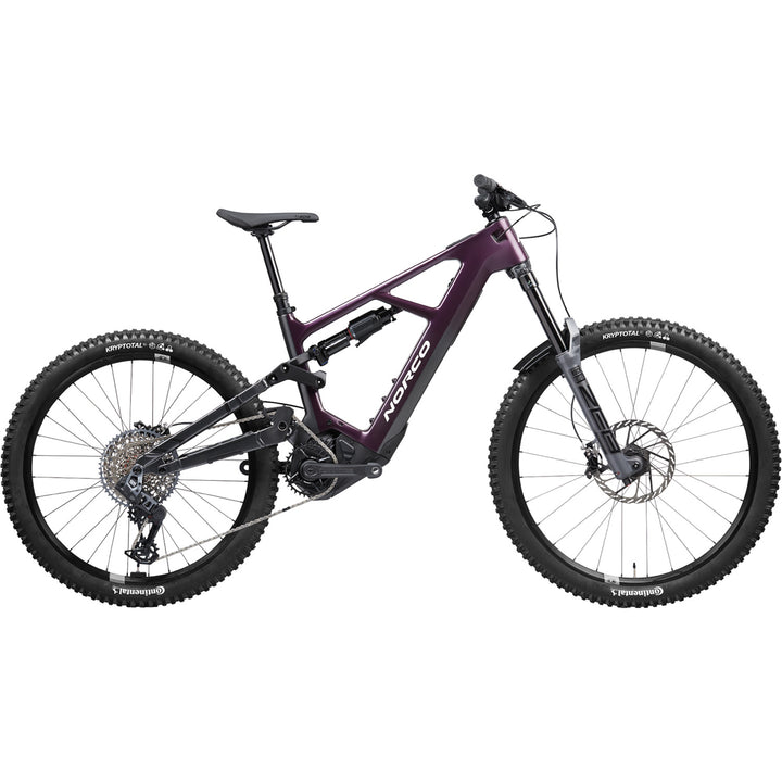 Norco Range VLT C1 E-Mountain Bike 2024 Purple/Grey