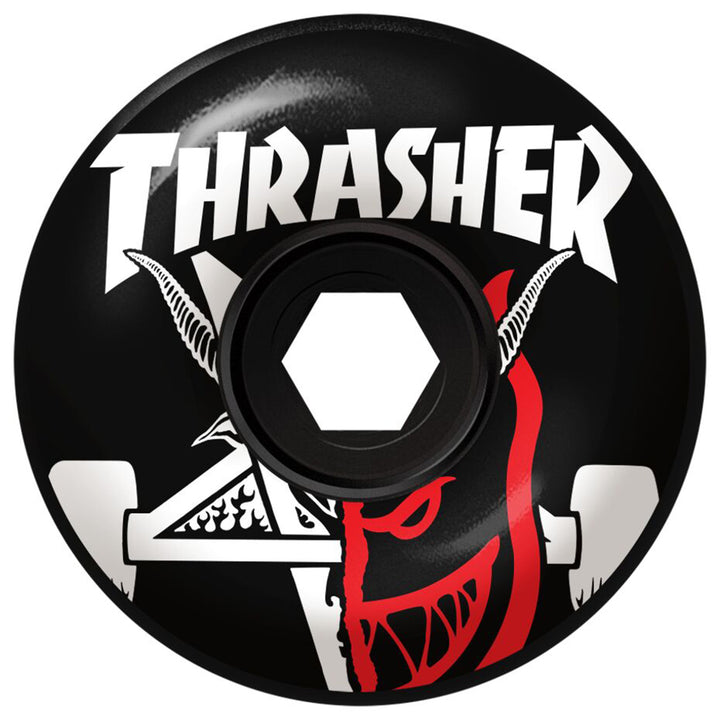 Spitfire x Thrasher 80HD Thrash & Burn Black Classic Skateboard Wheels