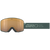 Giro Method Low Bridge Fit Goggles Forest Green Stacked Vivid Petrol / Vivid Infrared