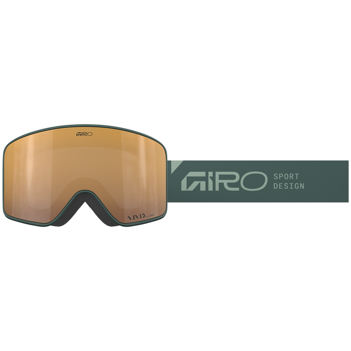 Giro Method Low Bridge Fit Goggles Forest Green Stacked Vivid Petrol / Vivid Infrared