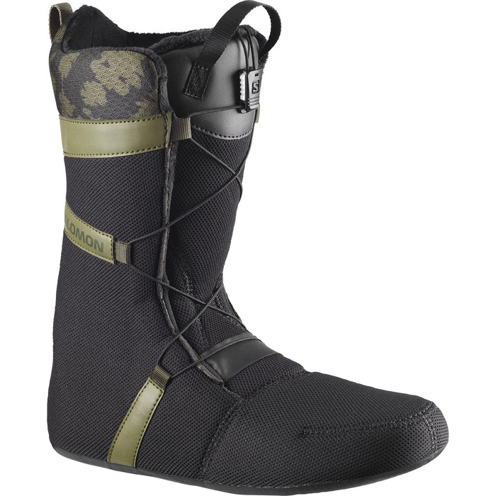 Salomon Launch Boa SJ Boa Snowboard Boots Olive Night