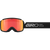 Giro Revolt Low Bridge Fit Goggles Black Stacked Vivid Ember / Clear
