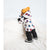 The North Face Baby 1996 Retro Nuptse Print One-Piece - Infants' TNF White Nuptse Bears Print