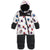The North Face Baby 1996 Retro Nuptse Print One-Piece - Infants' TNF White Nuptse Bears Print