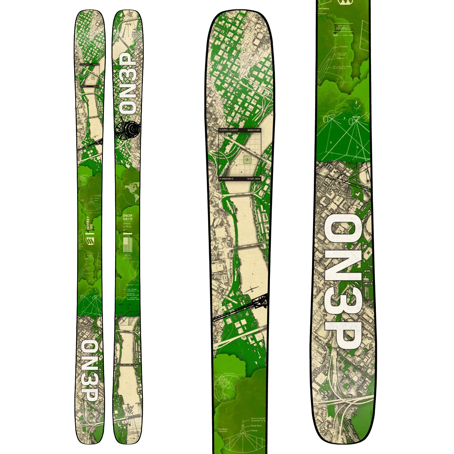 ON3P Jeffrey 100 Skis 2026