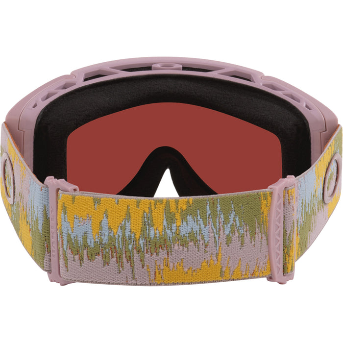 Oakley Flow Scape M Low Bridge Fit Goggles Toadstool Static/Prizm Rose Gold+Prizm Iced Iridium