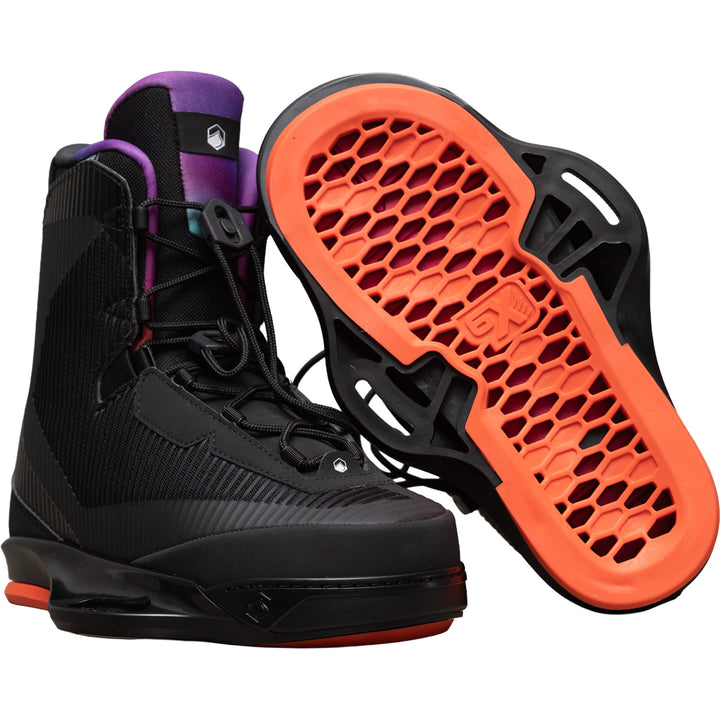 Liquid Force Vertex 6X Wakeboard Bindings 2026 Black