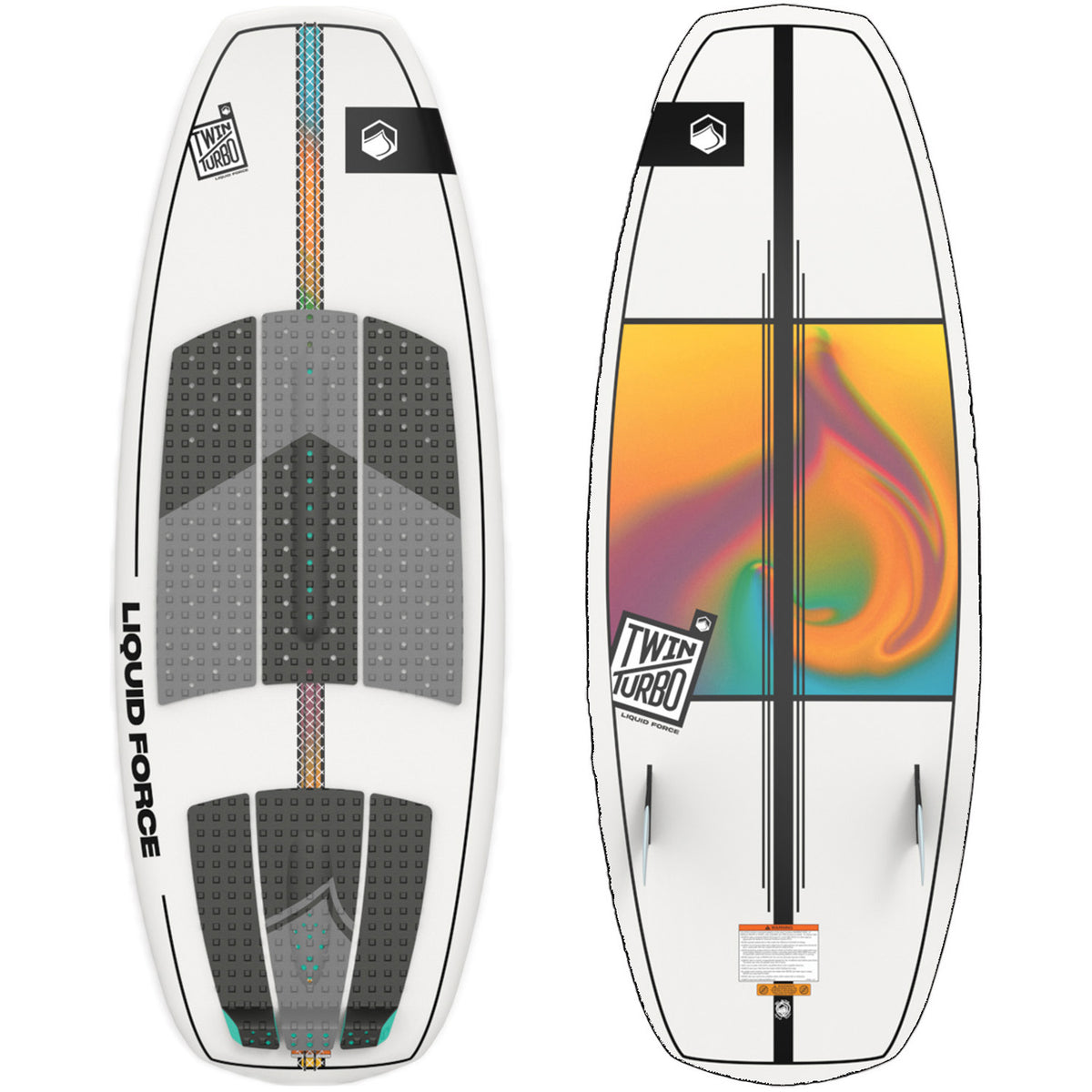 Liquid Force Twin Turbo Wakesurf Board 2026