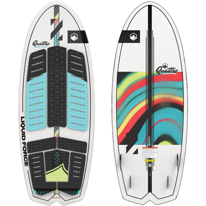 Liquid Force Quattro Quad Wakesurf Board 2026