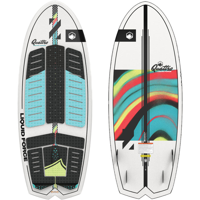 Liquid Force Quattro Quad Wakesurf Board 2026