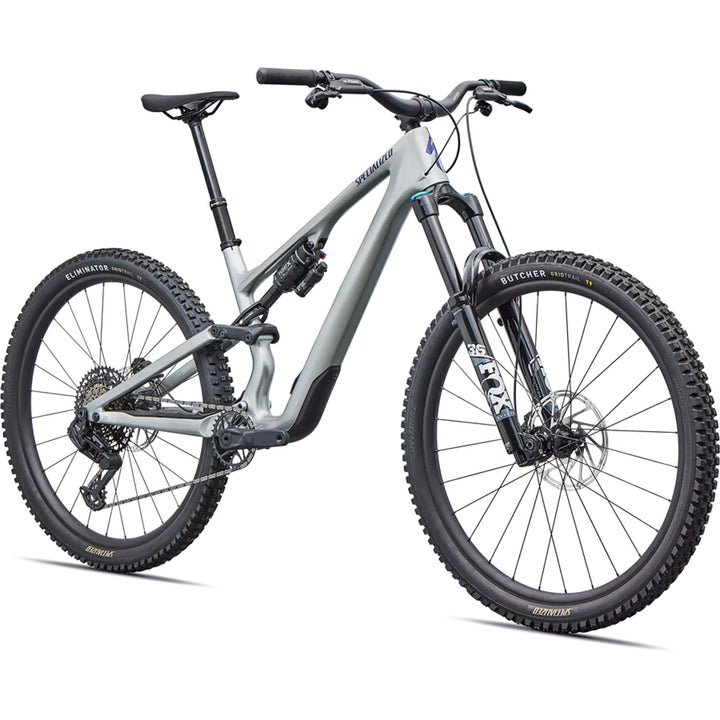 Specialized Stumpjumper 15 EVO Comp Complete Mountain Bike 2026 Gloss Shadow Silver / Majesty Blue Metallic