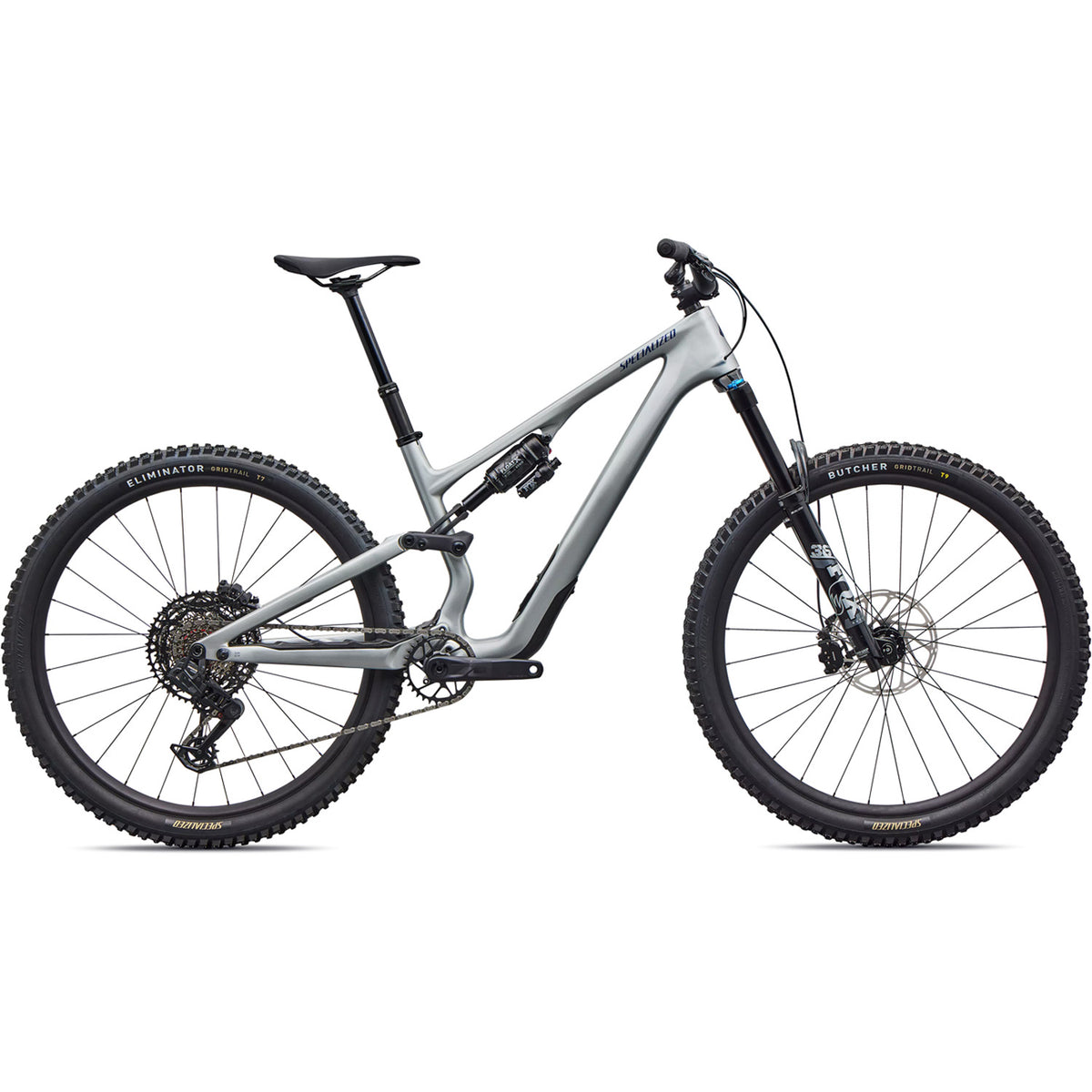 Specialized Stumpjumper 15 EVO Comp Complete Mountain Bike 2026 Gloss Shadow Silver / Majesty Blue Metallic