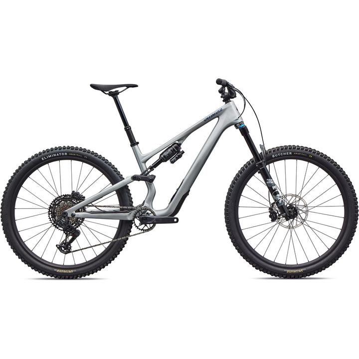 Specialized Stumpjumper 15 EVO Comp Complete Mountain Bike 2026 Gloss Shadow Silver / Majesty Blue Metallic