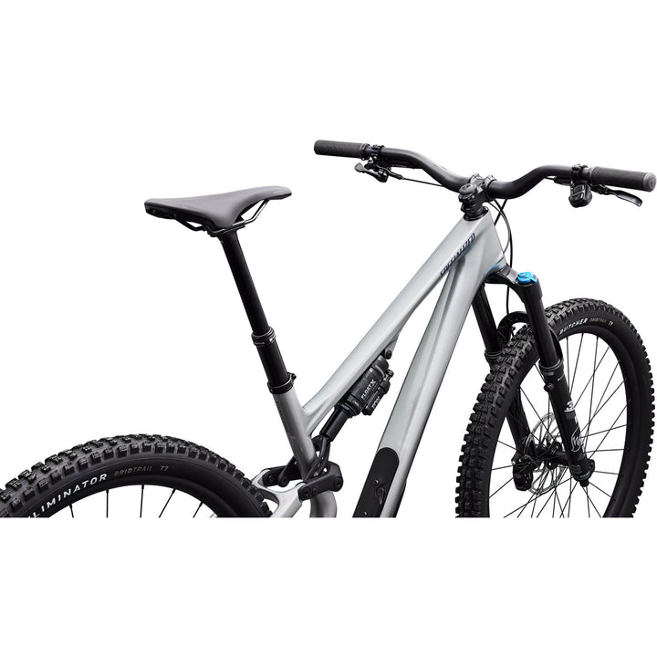 Specialized Stumpjumper 15 EVO Comp Complete Mountain Bike 2026 Gloss Shadow Silver / Majesty Blue Metallic