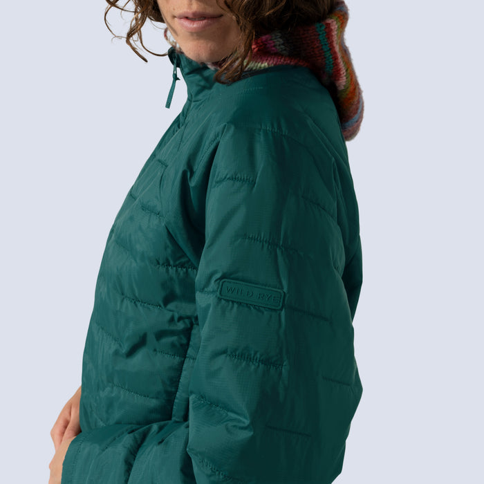 Wild Rye Payette Pullover - Women's Shaded Spruce