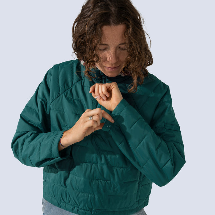 Wild Rye Payette Pullover - Women's Shaded Spruce