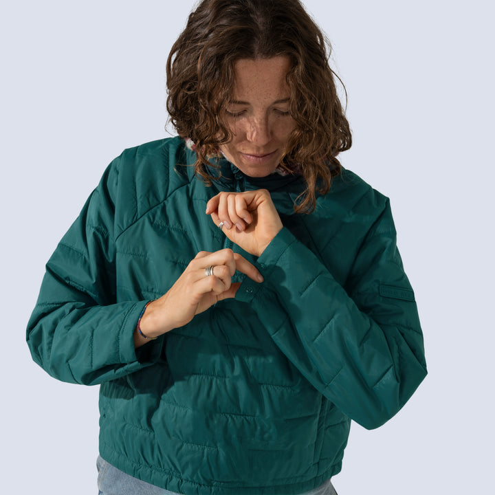 Wild Rye Payette Pullover - Women's Shaded Spruce
