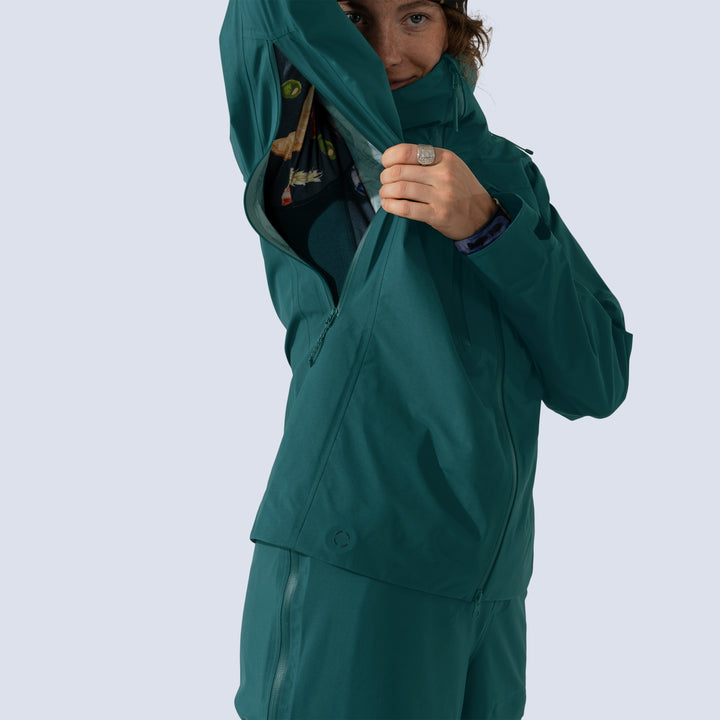 Wild Rye Heyburn 3L Jacket - Women's Shaded Spruce
