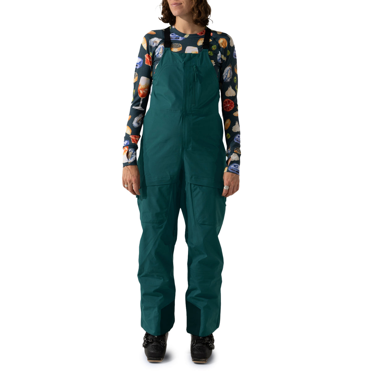 Wild Rye Heyburn 3L Bibs - Women's Shaded Spruce