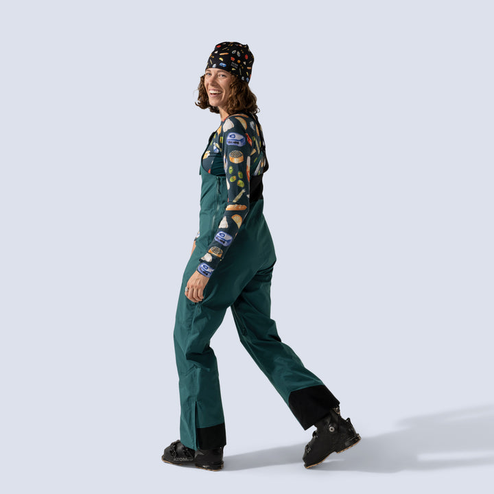 Wild Rye Heyburn 3L Bibs - Women's Shaded Spruce