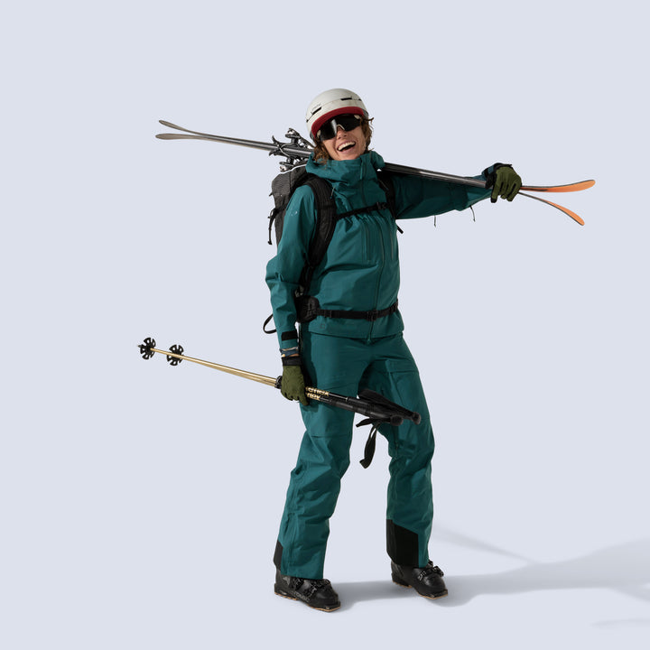 Wild Rye Heyburn 3L Bibs - Women's Shaded Spruce