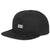 Oyuki 5 Panel Vintage Hat Black