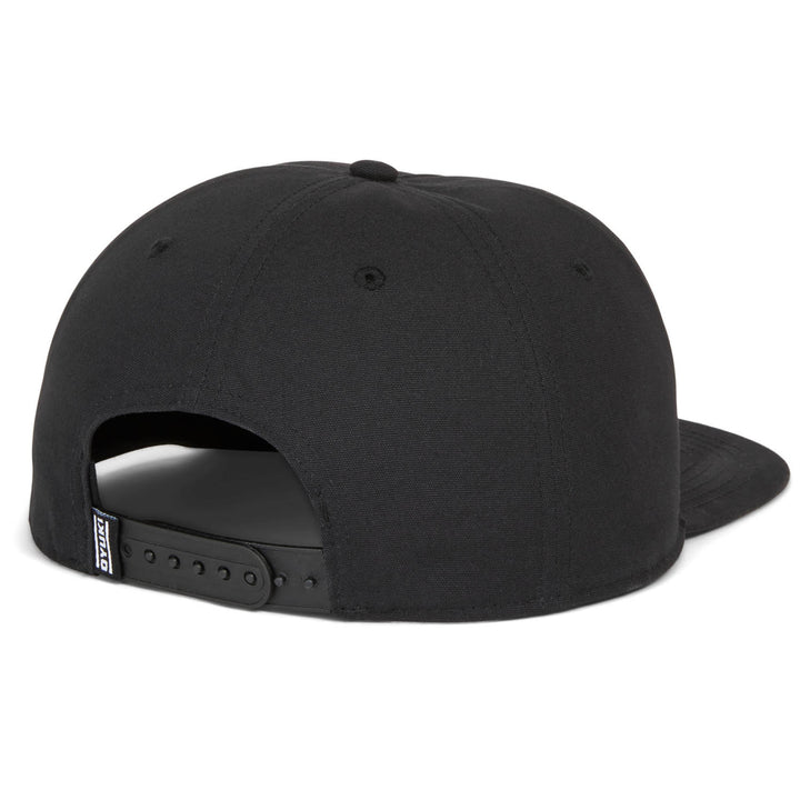 Oyuki 5 Panel Vintage Hat Black