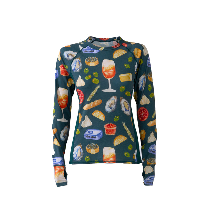 Wild Rye Bassett Raglan LITE Top - Women's Spruce Spuntini