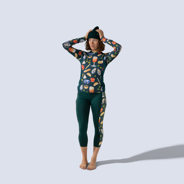 Wild Rye Bassett Raglan LITE Top - Women's Spruce Spuntini