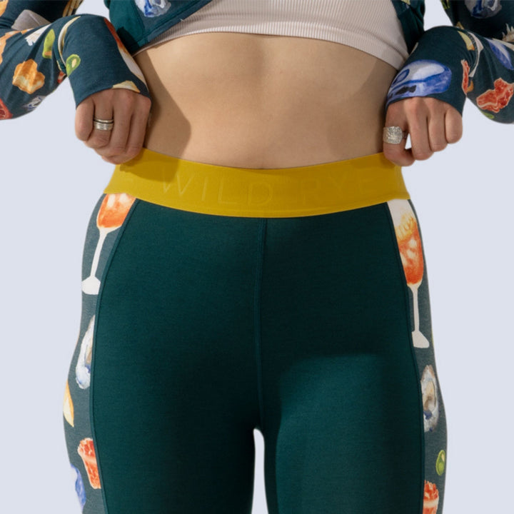 Wild Rye Bassett LITE Leggings - Women's Spruce Spuntini