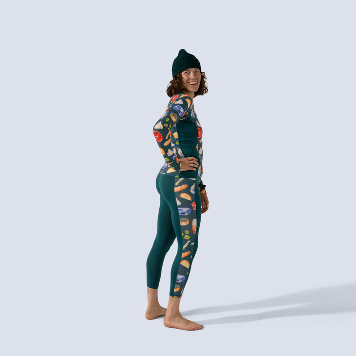 Wild Rye Bassett LITE Leggings - Women's Spruce Spuntini
