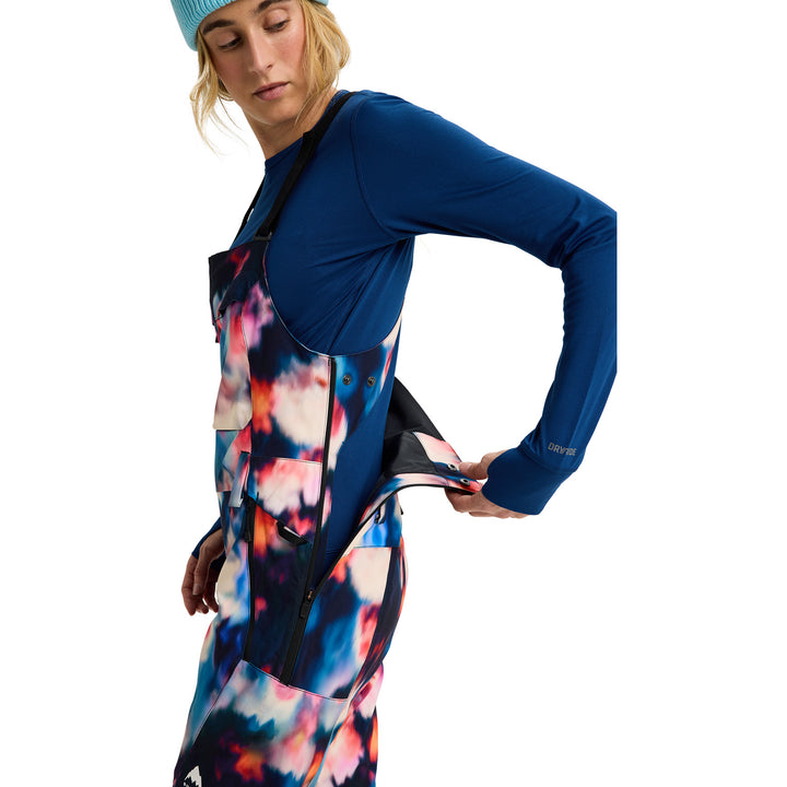 Burton Reserve 2L Stretch Slim Pants - Women's Floral Blur
