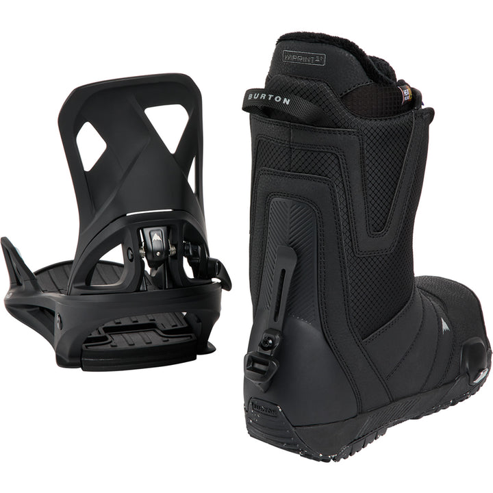 Burton Step On Snowboard Boot & Binding Package 2026 Black